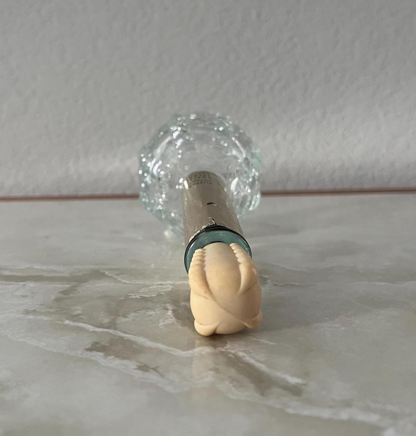 Lucien Lelong Flippant Perfume Cologne Bottle Mid Century Empty Rare