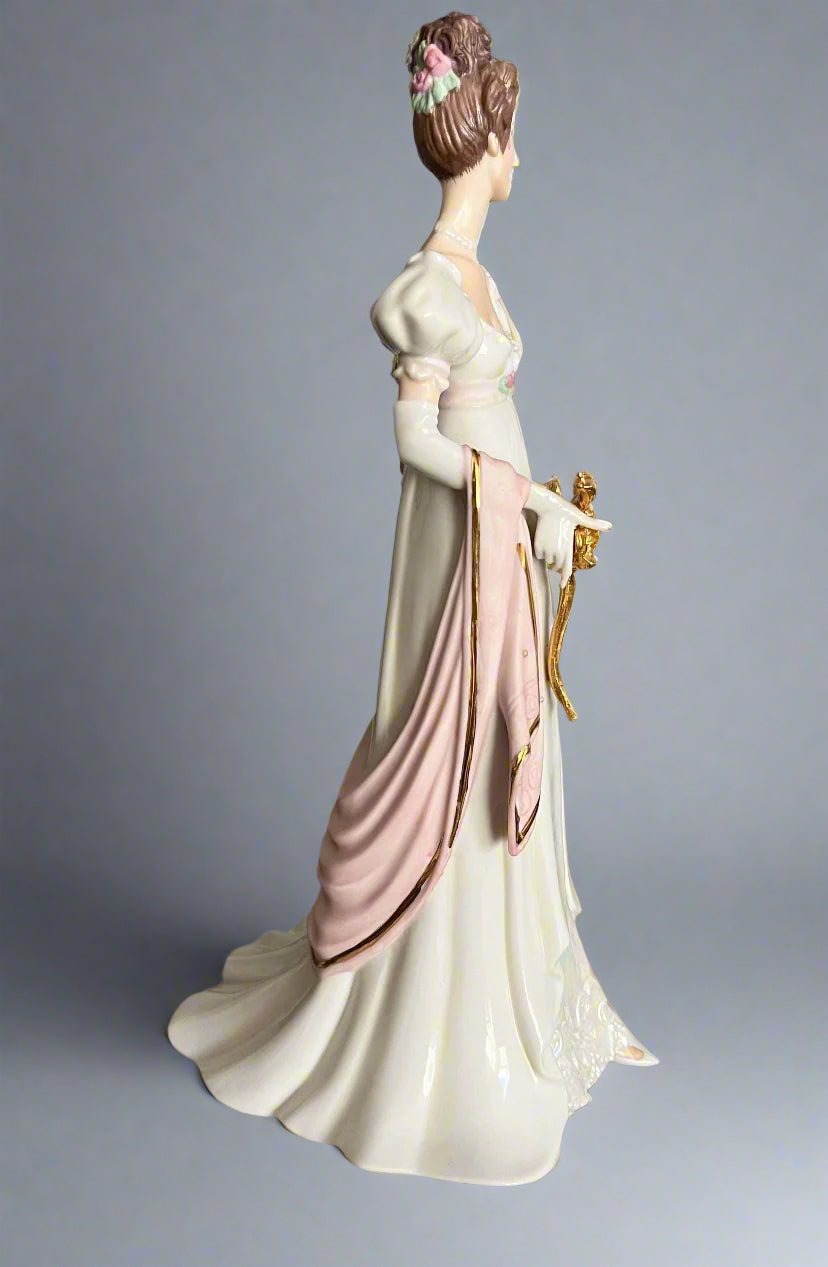 Franklin Mint Arabella Sculpture by James Moore Authorized by Georgette Heyer Estate