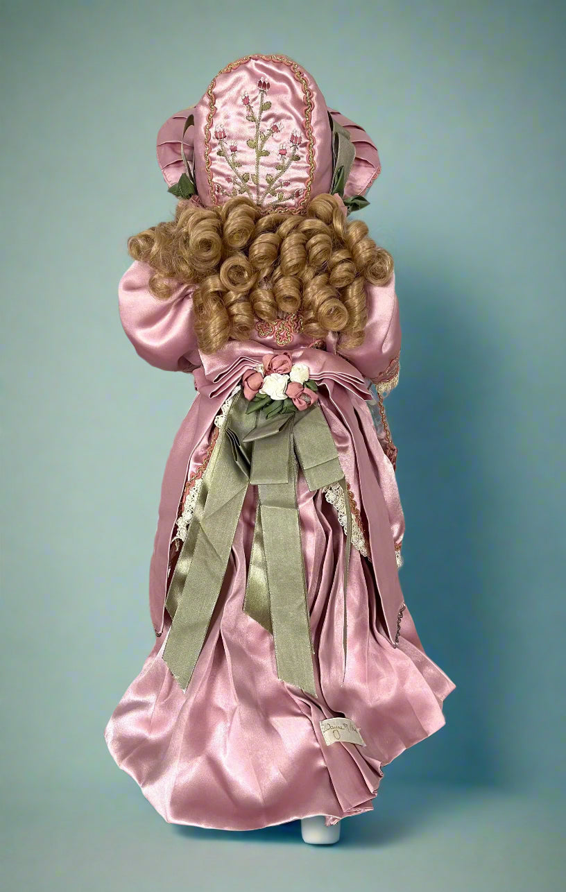 Wayne Kleski Katherine's Collection at Silver Lake Doll "Corri" in Pink Victorian Dress 18" HTF