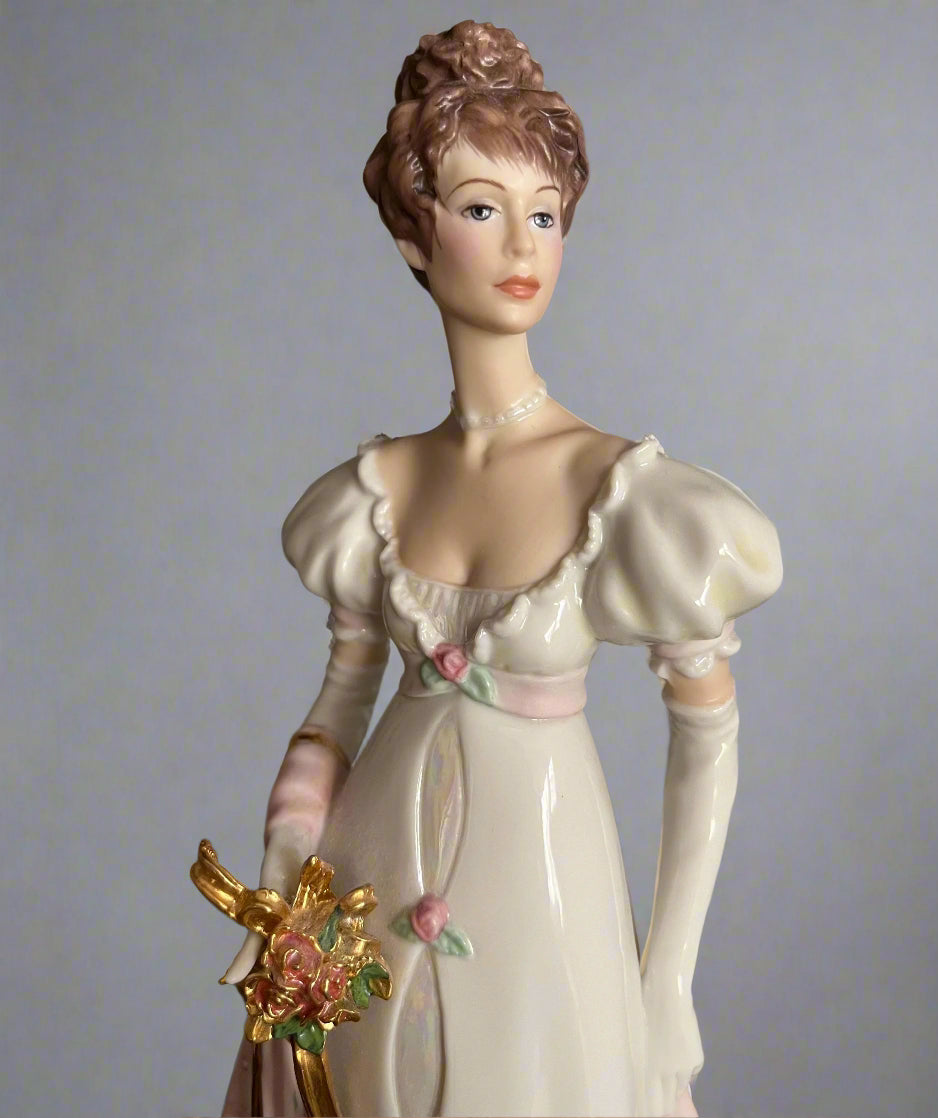 Franklin Mint Arabella Sculpture by James Moore Authorized by Georgette Heyer Estate