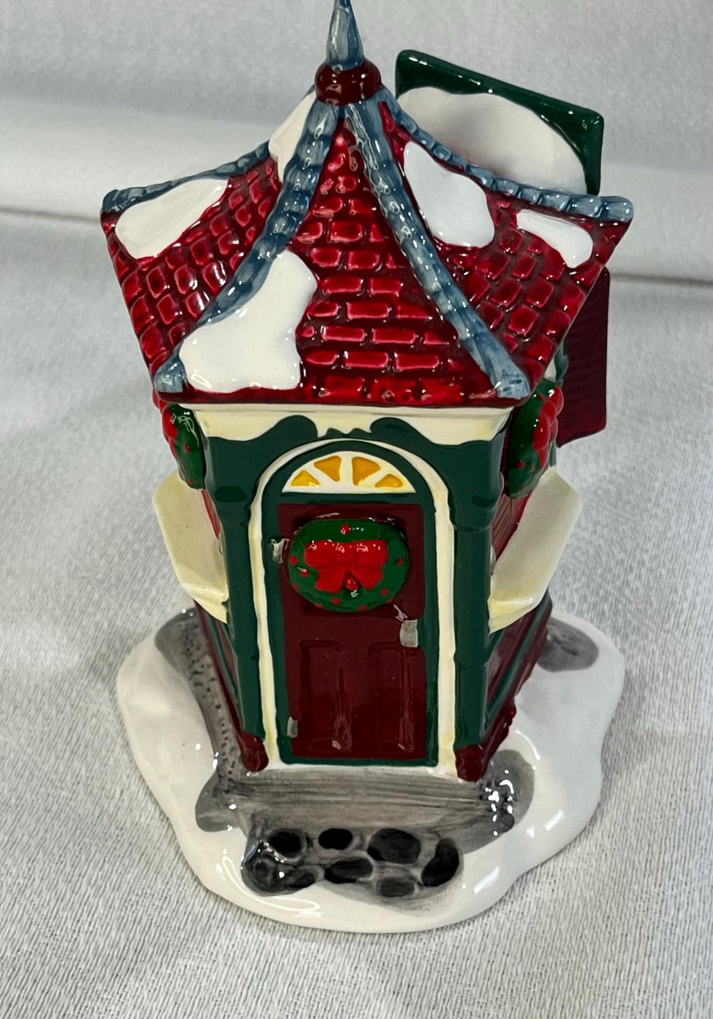 Department 56 "Tour The Village" Information Booth Snow Village Collection