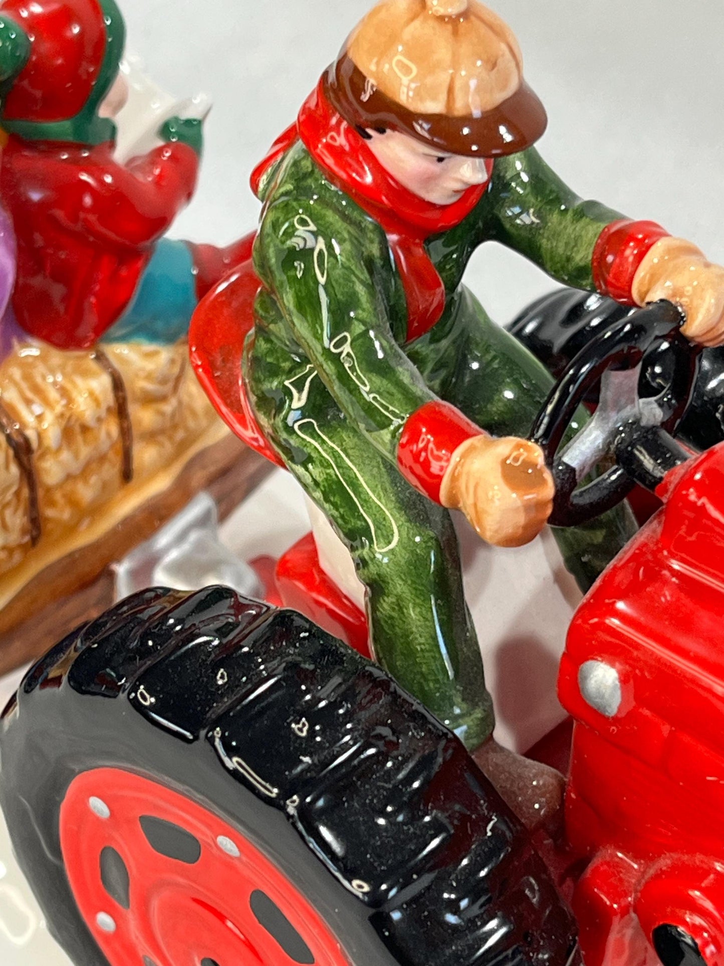 Department 56 Snow Village Series "Caroling At The Farm"