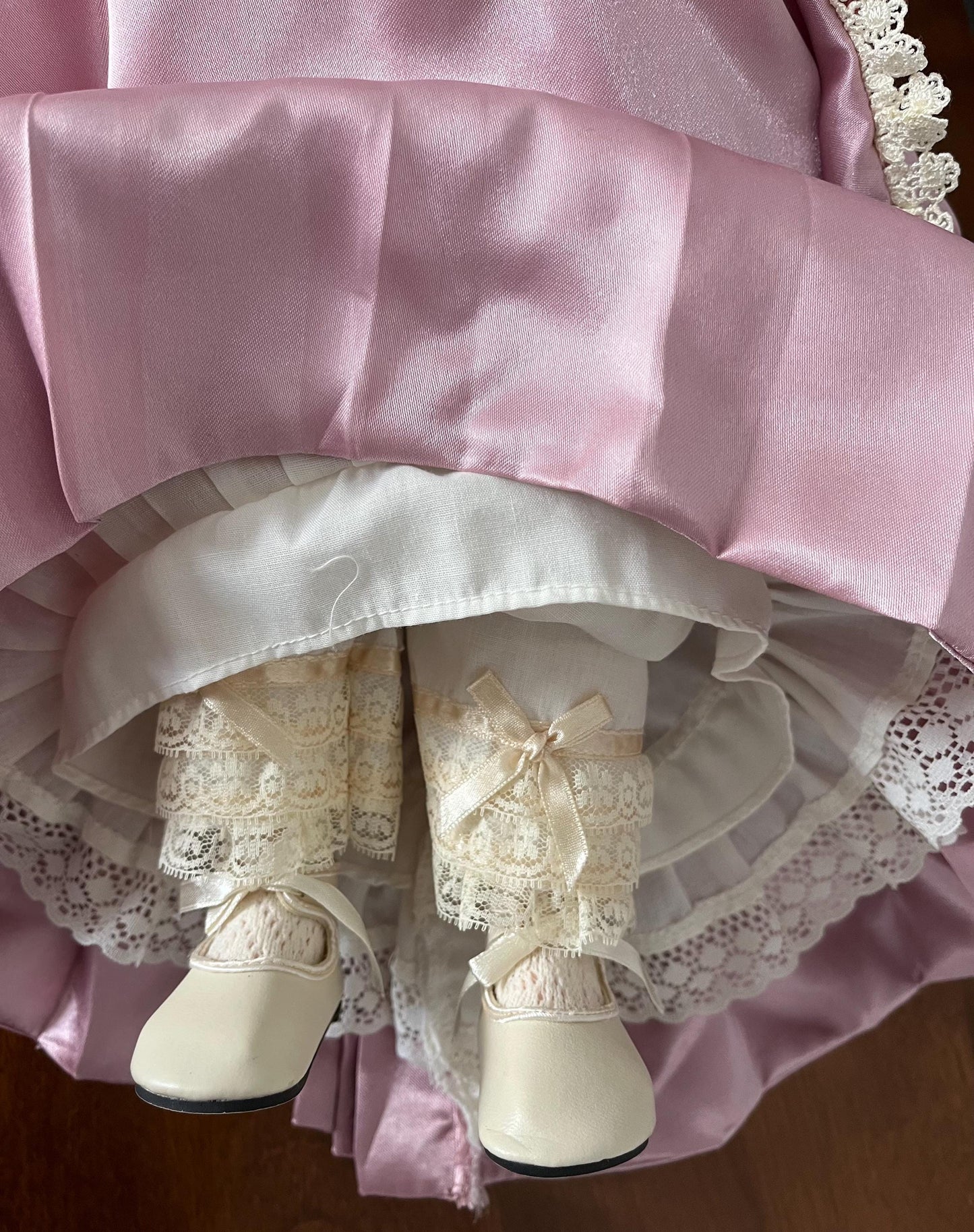 Wayne Kleski Katherine's Collection at Silver Lake Doll "Corri" in Pink Victorian Dress 18" HTF