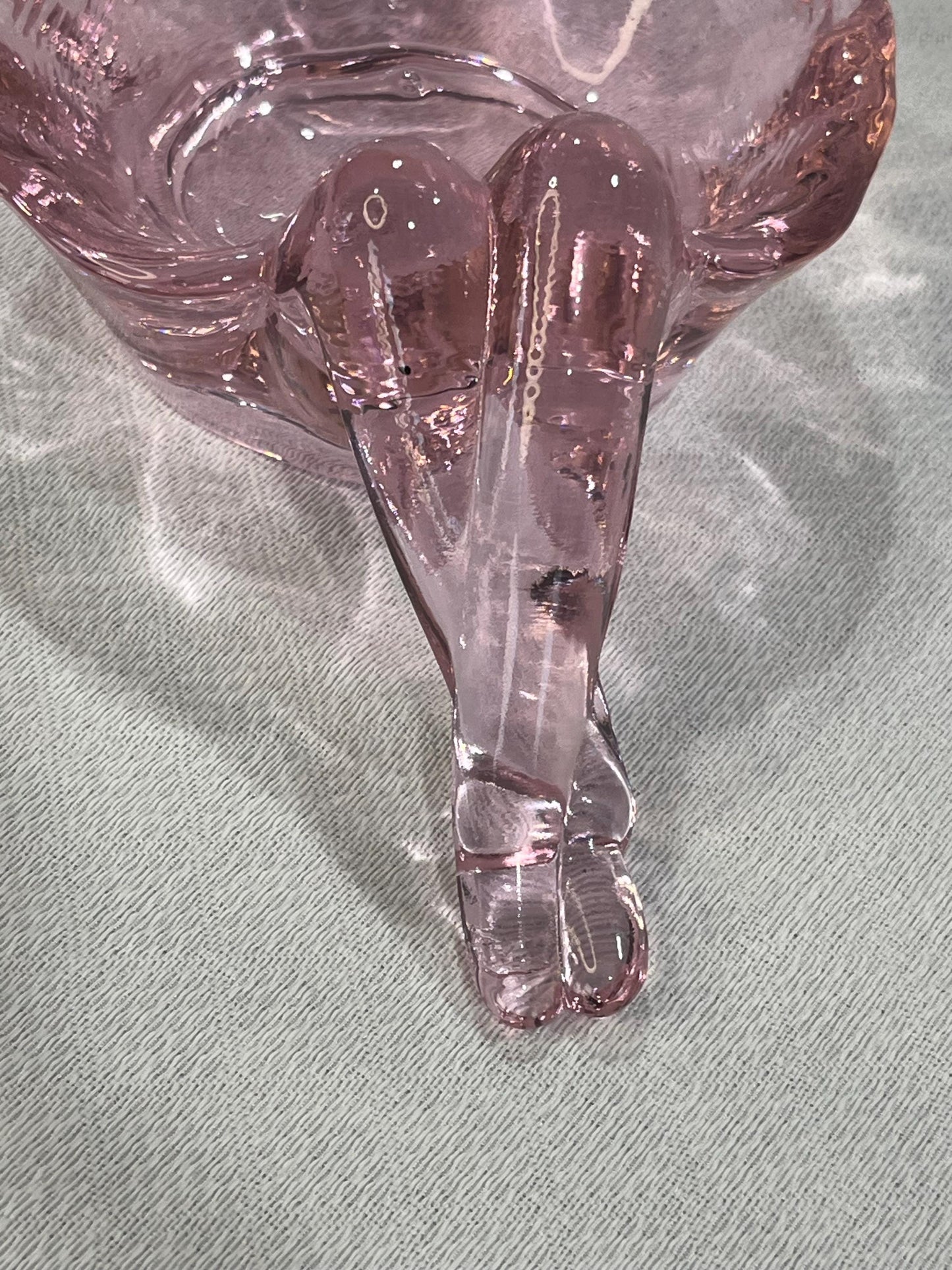 Pink Rose Bathing Beauty Soap Trinket Dish Art Nouveau Style