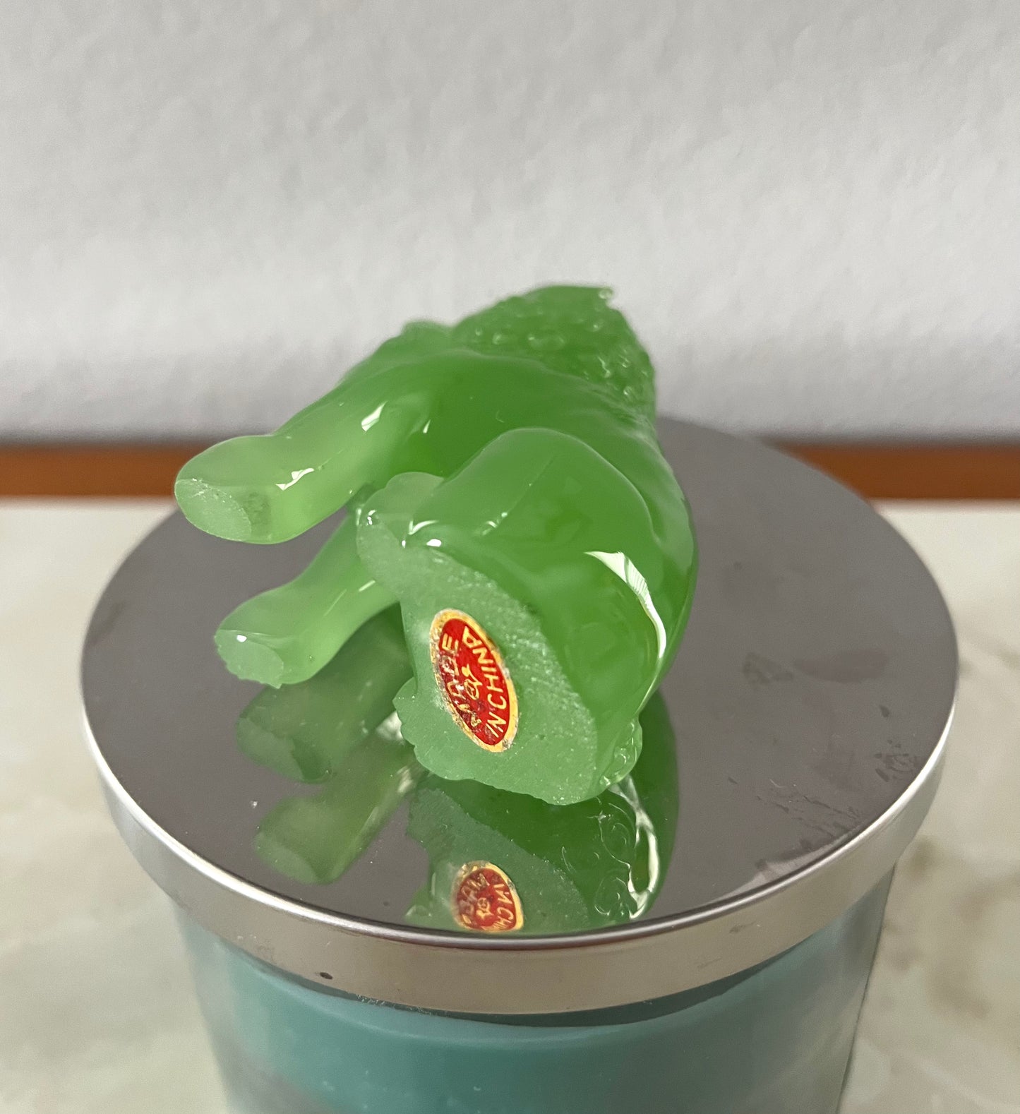 Green Jade Lion Guardians of the Ming Dynasty