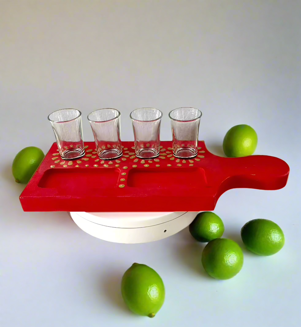 Shot Glass Flight Board