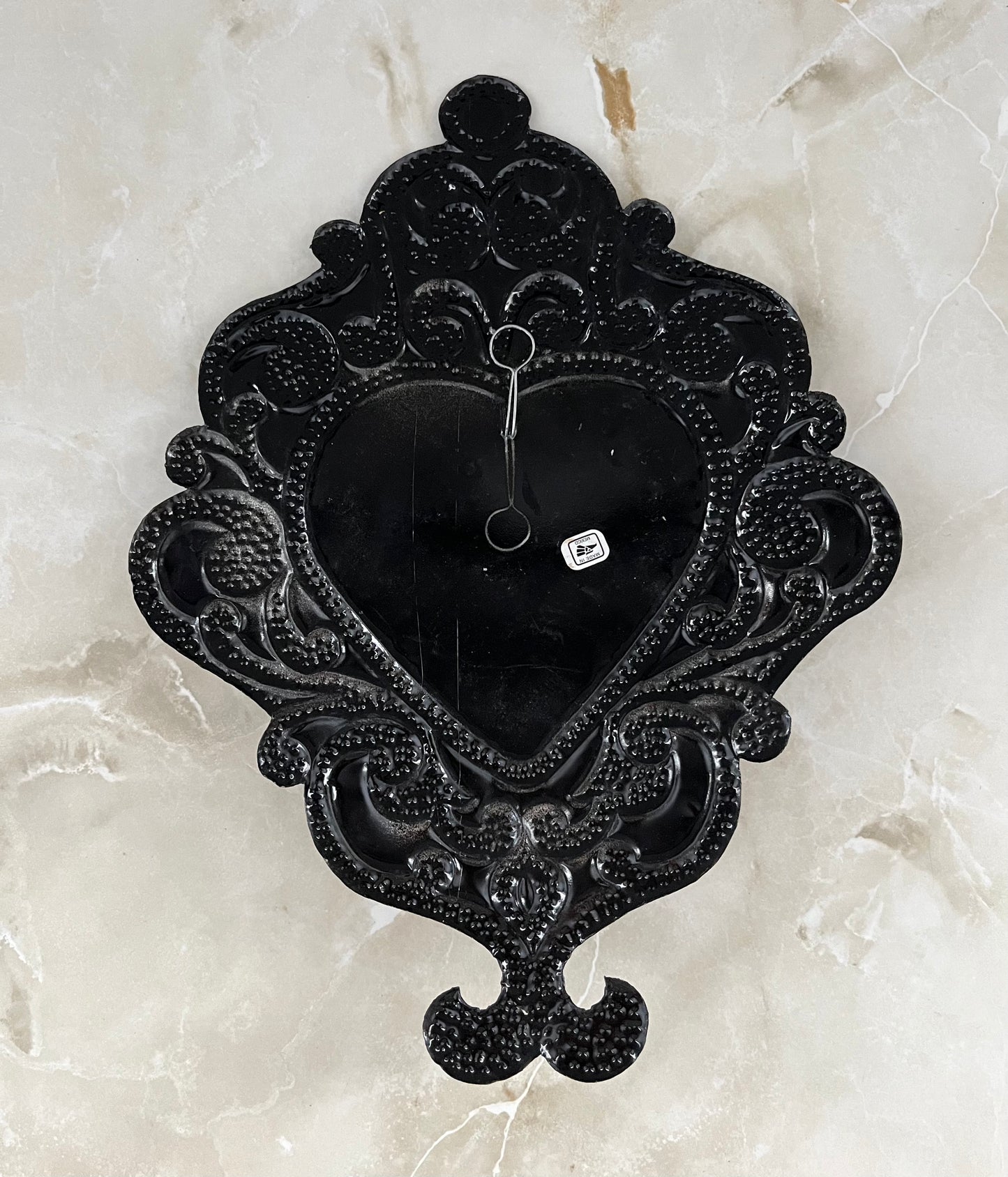 Tin Heart Hand Made Wall Hanging