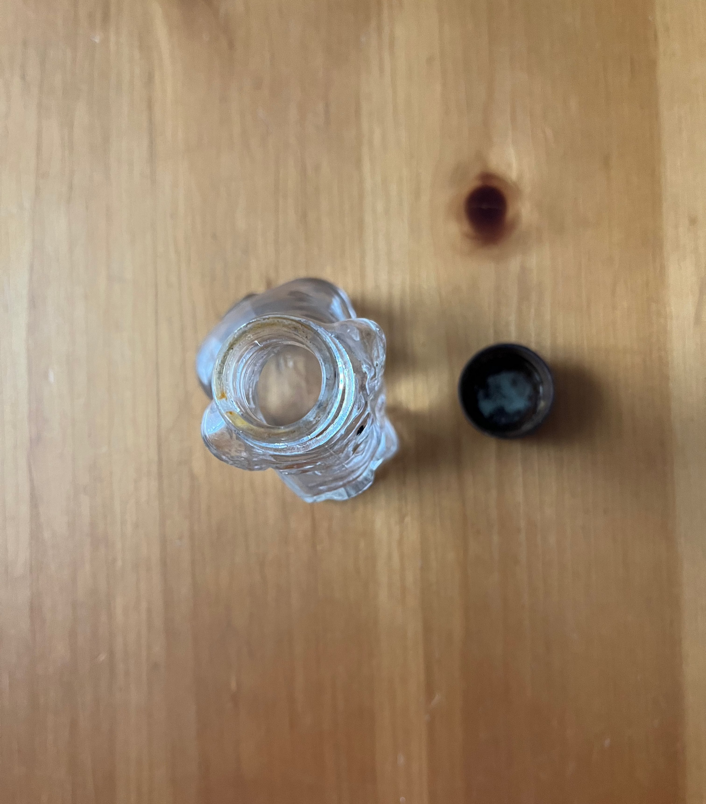 Small Dog Candy Container Jar Federal Glass 1940s