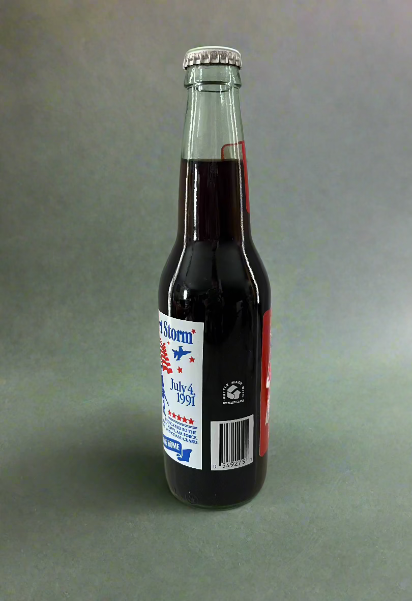 Dr Pepper Desert Storm Welcome Home Bottle 1991