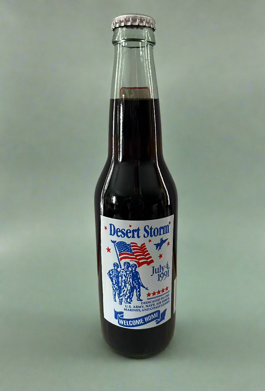 Dr Pepper Desert Storm Welcome Home Bottle 1991