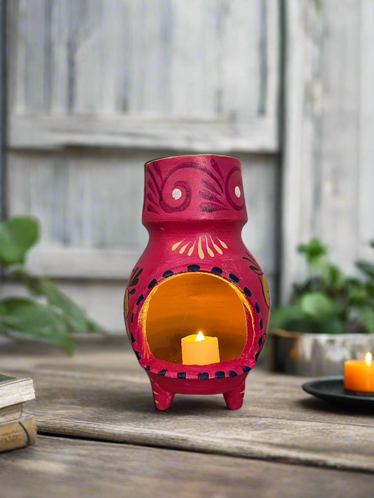 Clay Chimney Incense Burner 9.5" Discounted