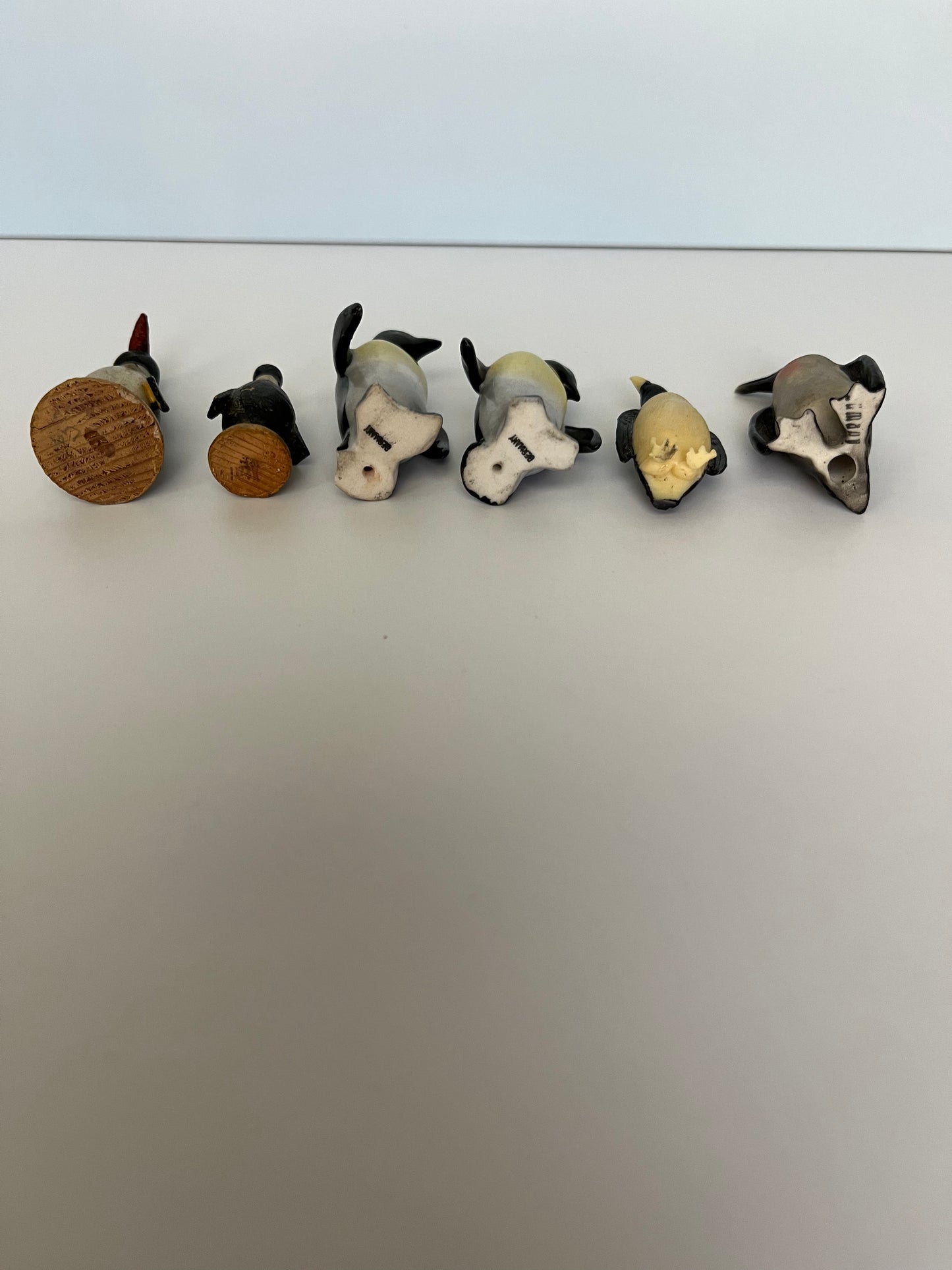 Mini Penguin Figurine Blended Family Mismatched Set