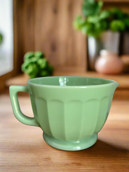 Jadeite Green Glass Batter Bowl