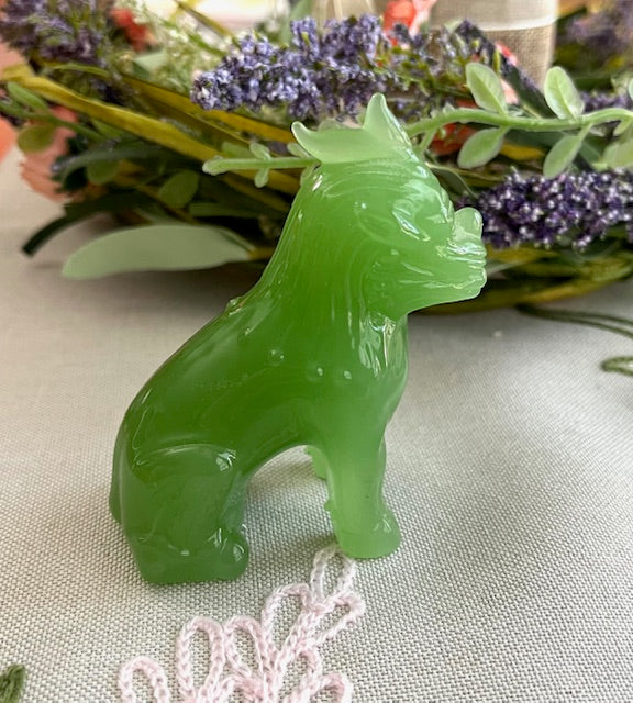 Green Jade Dragon Guardians of the Ming Dynasty