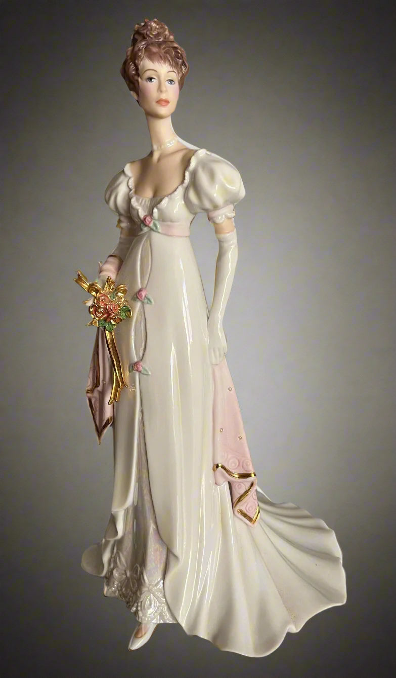 Franklin Mint Arabella Sculpture by James Moore Authorized by Georgette Heyer Estate