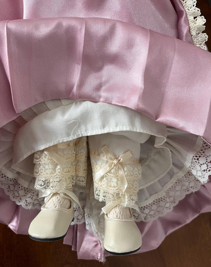 Wayne Kleski Katherine's Collection at Silver Lake Doll "Corri" in Pink Victorian Dress 18" HTF