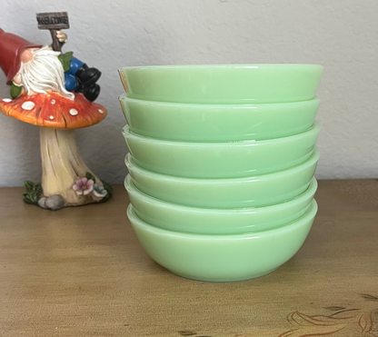 Jadeite Glass Tableware Bowl 4.5" for Treats, Desserts, Nuts