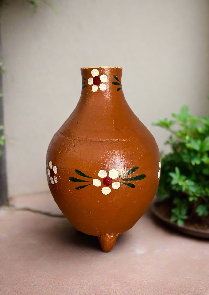 Clay Chimenea - Chimney Incense Burner 9" tall