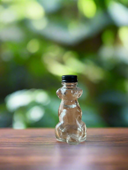 Small Dog Candy Container Jar Federal Glass 1940s