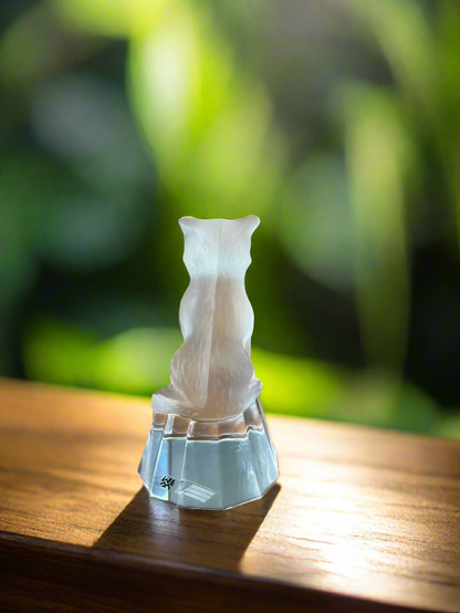 WFM Germany Lead Crystal Fox Figurine