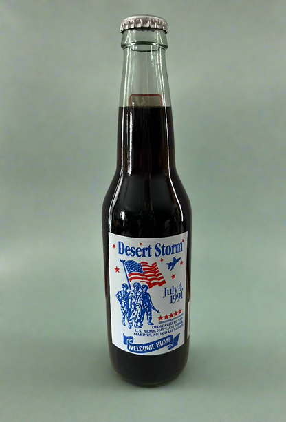 Dr Pepper Desert Storm Welcome Home Bottle 1991