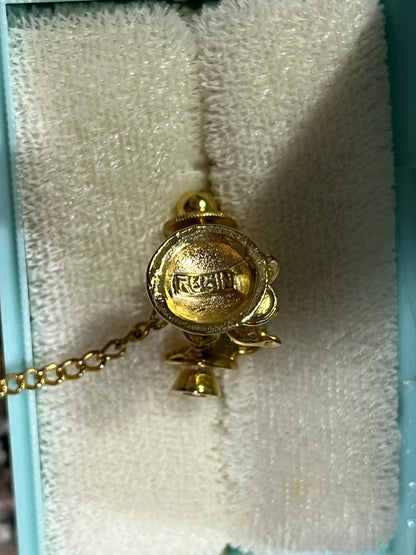 Rugin Candlestick Phone Tie Tack