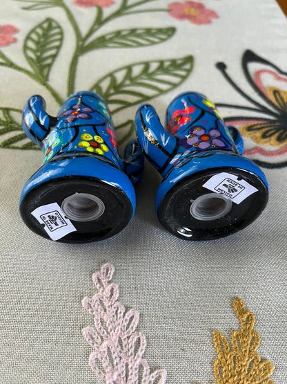 Talavera Cactus Salt and Pepper Set