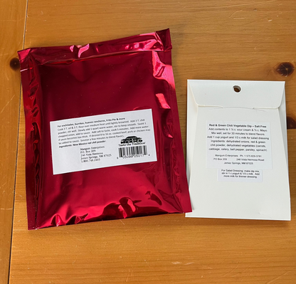 Hatch Red Chili Powder + Red and Green Chili Dip Mix Bundle