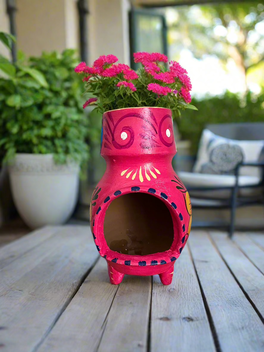 Clay Chimney Incense Burner 9.5" Discounted