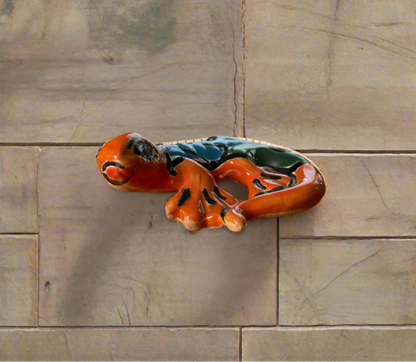 Mini Ceramic Talavera Salamander Lizard 2.5"