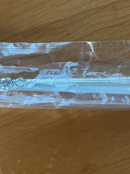 Oneida Prestige Gay Adventure Silverplate Set of 2 Cocktail Seafood Forks