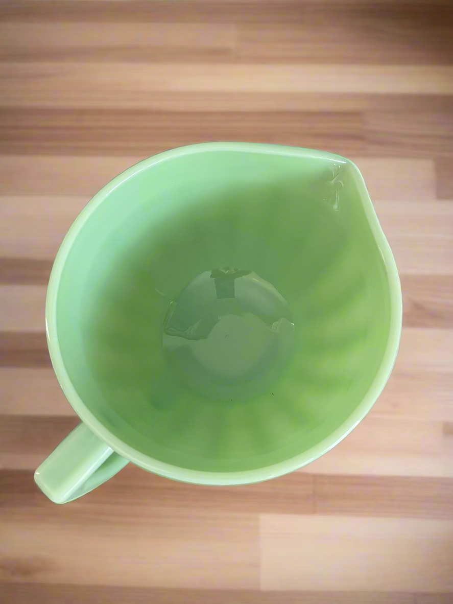 Jadeite Green Glass Batter Bowl