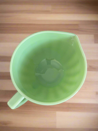 Jadeite Green Glass Batter Bowl
