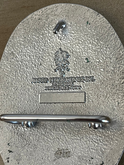 Square Dancing Belt Buckle