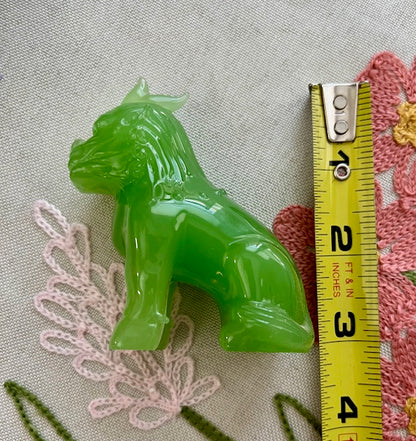 Green Jade Dragon Guardians of the Ming Dynasty